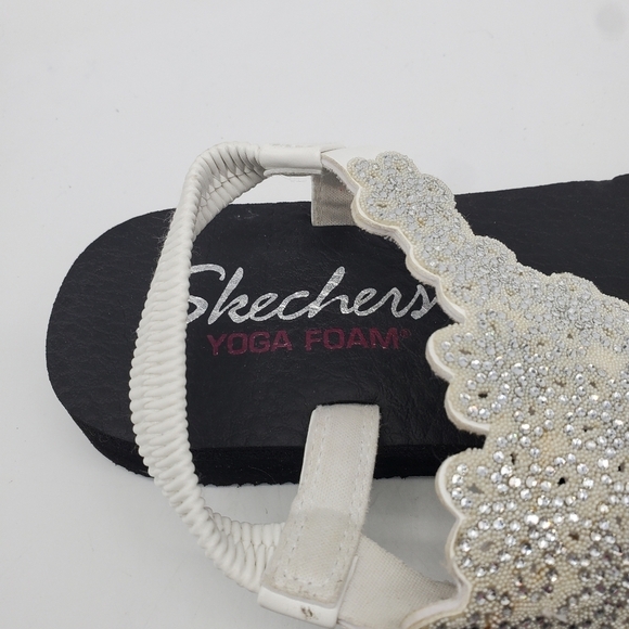 Skechers Shoes Women's 9 Cali Meditation Floral Lover Thong Sandals - Picture 4 of 12